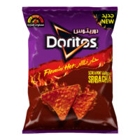 رقائق تورتيلا دوريتوس بنكهة سريراتشا الحارة 50 جرام