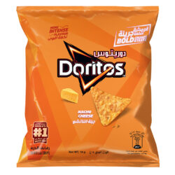 رقائق تورتيلا دوريتوس بنكهة جبنة الناتشو 14 غرام