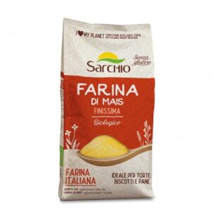 سارشيو طحين ذرة عضوي خالي من الجلوتين 500 غرام