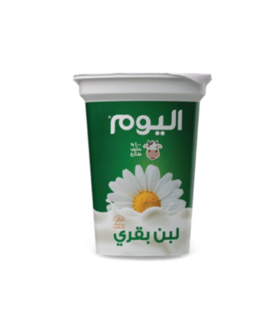 اليوم لبن بقري طازج كامل الدسم 500 جرام
