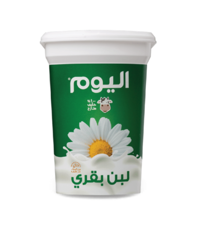 اليوم لبن بقري طازج كامل الدسم 1.80 كيلو