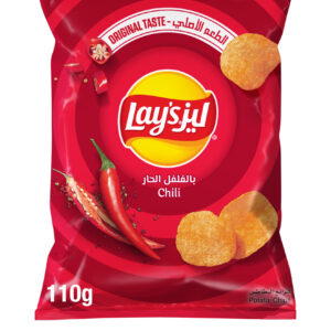 رقائق بطاطس ليز بالفلفل الحار110 جرام.
