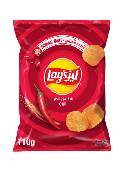 رقائق بطاطس ليز بالفلفل الحار110 جرام.