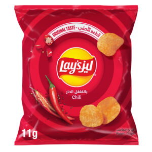 رقائق بطاطس ليز بالفلفل الحار 11 جرام