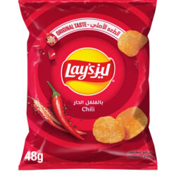  رقائق بطاطس ليز بالفلفل الحار بوزن 48 غرام