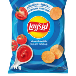  رقائق بطاطس ليز بنكهة الكاتشب 110 جرام.