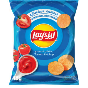 رقائق بطاطس ليز بنكهة الكاتشب  48 جرام
