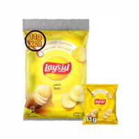رقائق بطاطس ليز بالملح 21 كيسًا