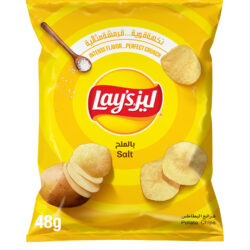رقائق البطاطس ليز بالملح  48 جرام.