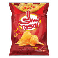 رقائق بطاطس تسالي بنكهة الفلفل الحار 90 غرام