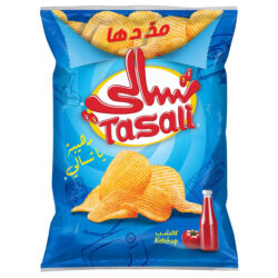  بطاطس تسالي بنكهة الكاتشب.  90 غرام