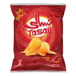 رقائق بطاطس تسالي بنكهة الفلفل الحار 25 غرام