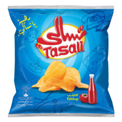 رقائق بطاطس تسالي بنكهة الكاتشب 12غرام