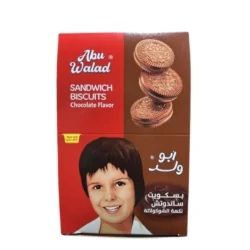 بسكويت ابو ولد ساندوتش شكولاتة 12×30جم