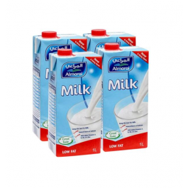 المراعي حليب قليل الدسم 1 لتر *4 حبات