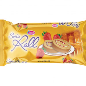 جوردينا سويس رول عائلي بالفراولة