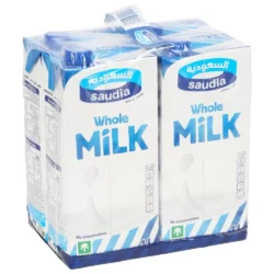 السعودية حليب كامل الدسم 4 × 1 لتر
