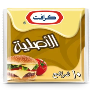 جبنة كرافت سلايس 10 شرائح