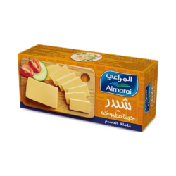 المراعي جبنة شيدر كامل الدسم 445 غرام