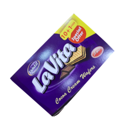 بسكويت ويفر كتاكيت لافيتا بالكاكاو. 1+ 10 قطع