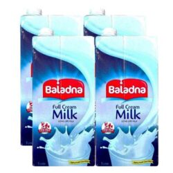 حليب بلدنا خالي الدسم 1 لتر 1*4