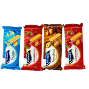 بيكاديلي ويفر بالفراولة 75غرام *4 قطع