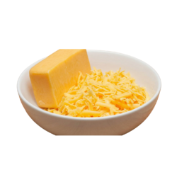 جبنة شيدر مبشورة (بالوزن) 250 غرام