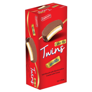 زلوم فطيرة كيك توينز 30 جرام (10+1 حبة مجانا)