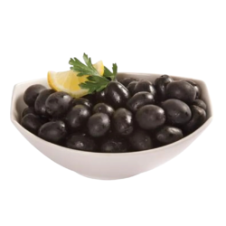 زيتون اسود اسباني بالماء (بالوزن)