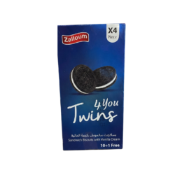  بسكويت ساندويتش تويست بكريمة الحليب من كتاكيت "10+1 مجاناً".