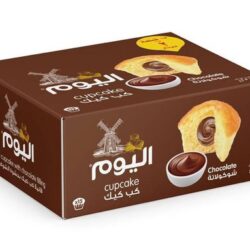 كب كيك شوكولاته محشو شوكولاتة 30* 15 قطعه