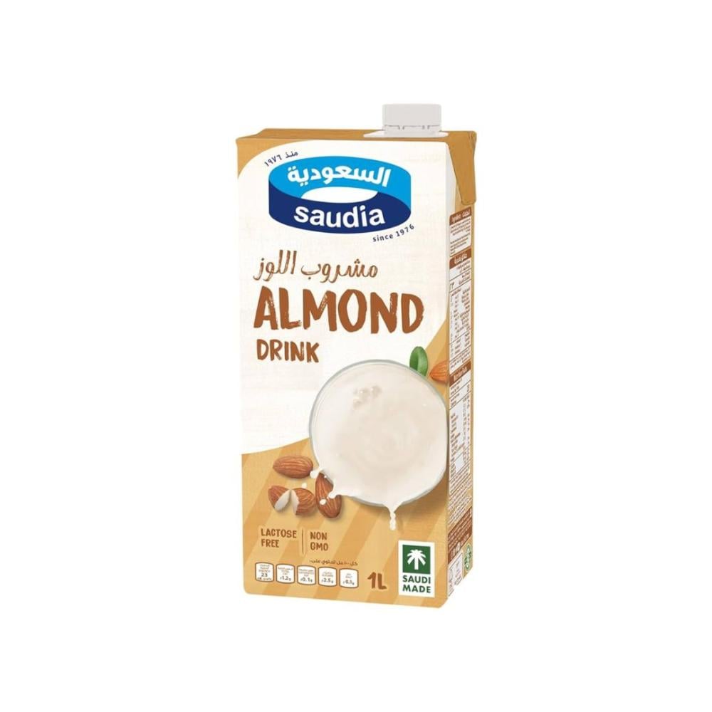 حليب السعوديه حليب  اللوز 1لتر