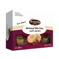 ياسمينمعمول التمر بالدقيق الأبيض 9 Pcs