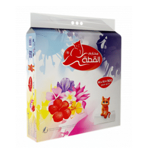 مناديل محارم القطة 90منديل*10عبوات
