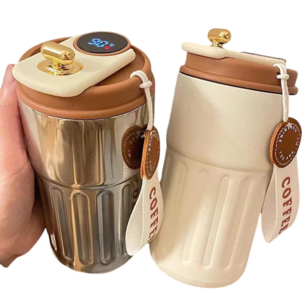 زجاجة مياه مع LED