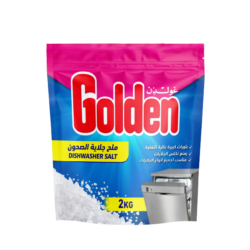 Golden ملح جلاية الصحون 2Kg
