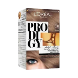 صبغة الشعر من لوريال باريس بروديجي زيتية دائمة خالية من الامونيا -7.0اشقر-