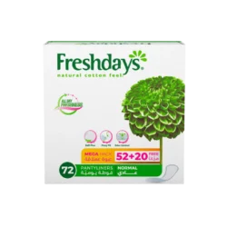 Fresshdays فوط نسائية يومية -حجم عادي- 72pcs