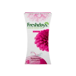Fresshdays فوط نسائية يومية -حجم عادي معطرة- 24pcs