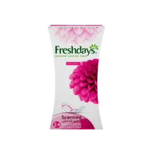 Fresshdays فوط نسائية يومية -حجم عادي معطرة- 24pcs