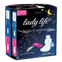 LadyLife فوط نسائية ليلية -ماكسي- 10pcs