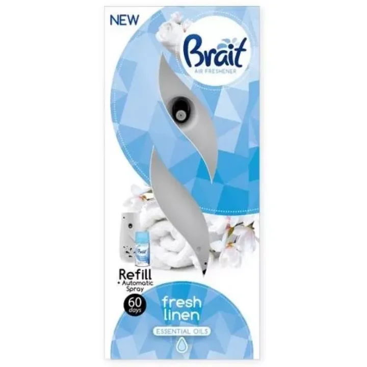 Brait ماكينة معطر جو اوتوماتيكية + علبة معطر