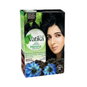 فاتيكا حناء ملونة للشعر مع خلاصة الحبة السوداء -1 أسود طبيعي-