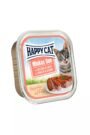 HAPPY CAT طعام قطط 100g نكهة لحم البقر والسلمون