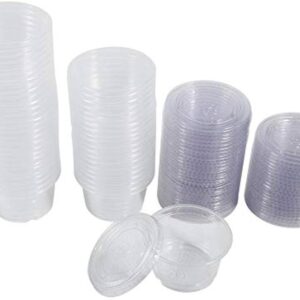 علب بلاستيك مع غطاء 15*1