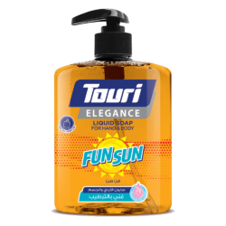 Touri صابون سائل للايدي والجسم 500ml فن صن