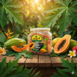 البيروتي قطع البابايا مجفف 200 غرام