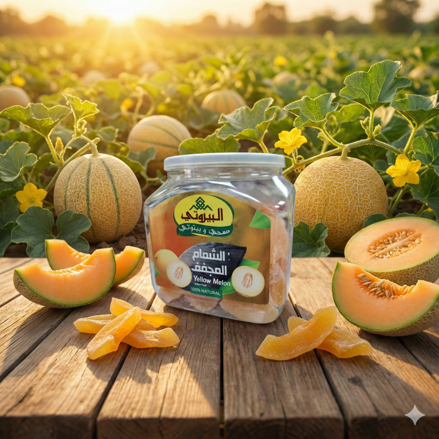 البيروتي شمام مجفف 200 غرام