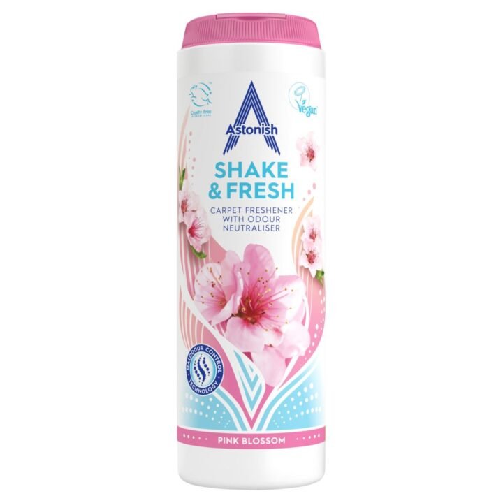 Astonish معطر للسجاد 350g برائحة الزهور الوردية