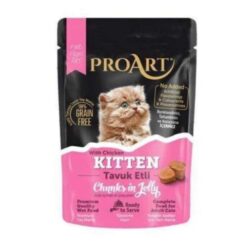 PROART طعام قطط صغيرة 85g نكهة الدجاج